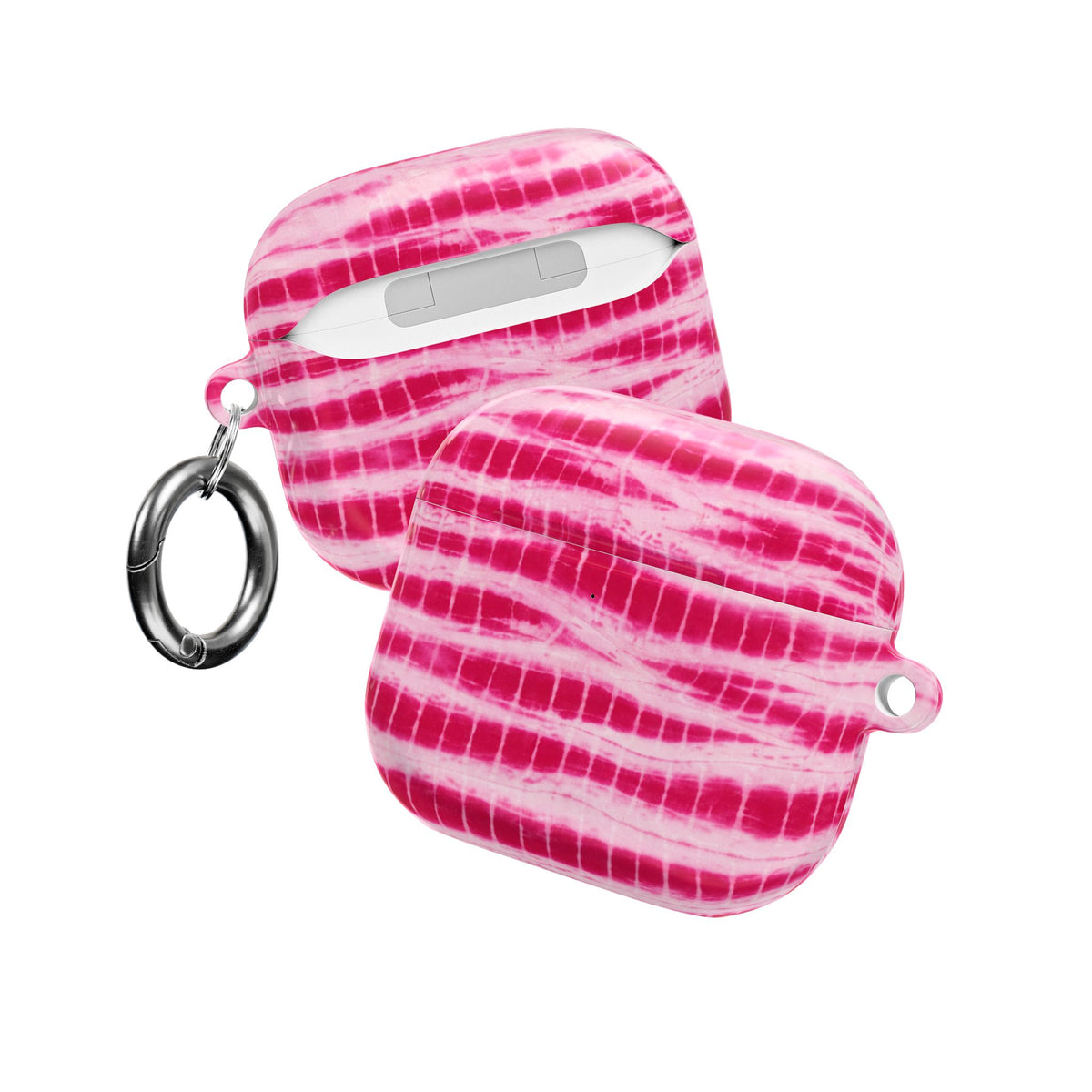 BURGUNDY PINK COASTAL WASH AIRPOD CASE