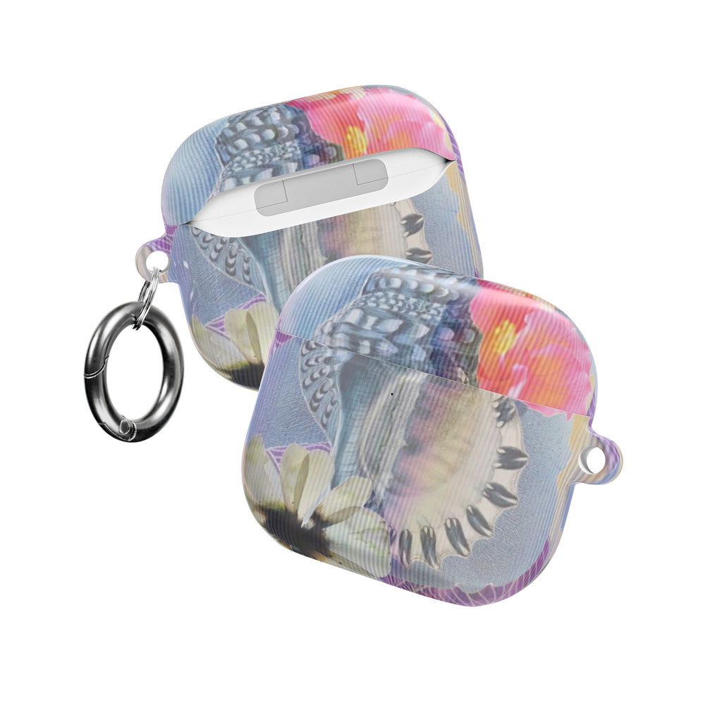 WHIMSY SEA SHELL AIRPOD CASE