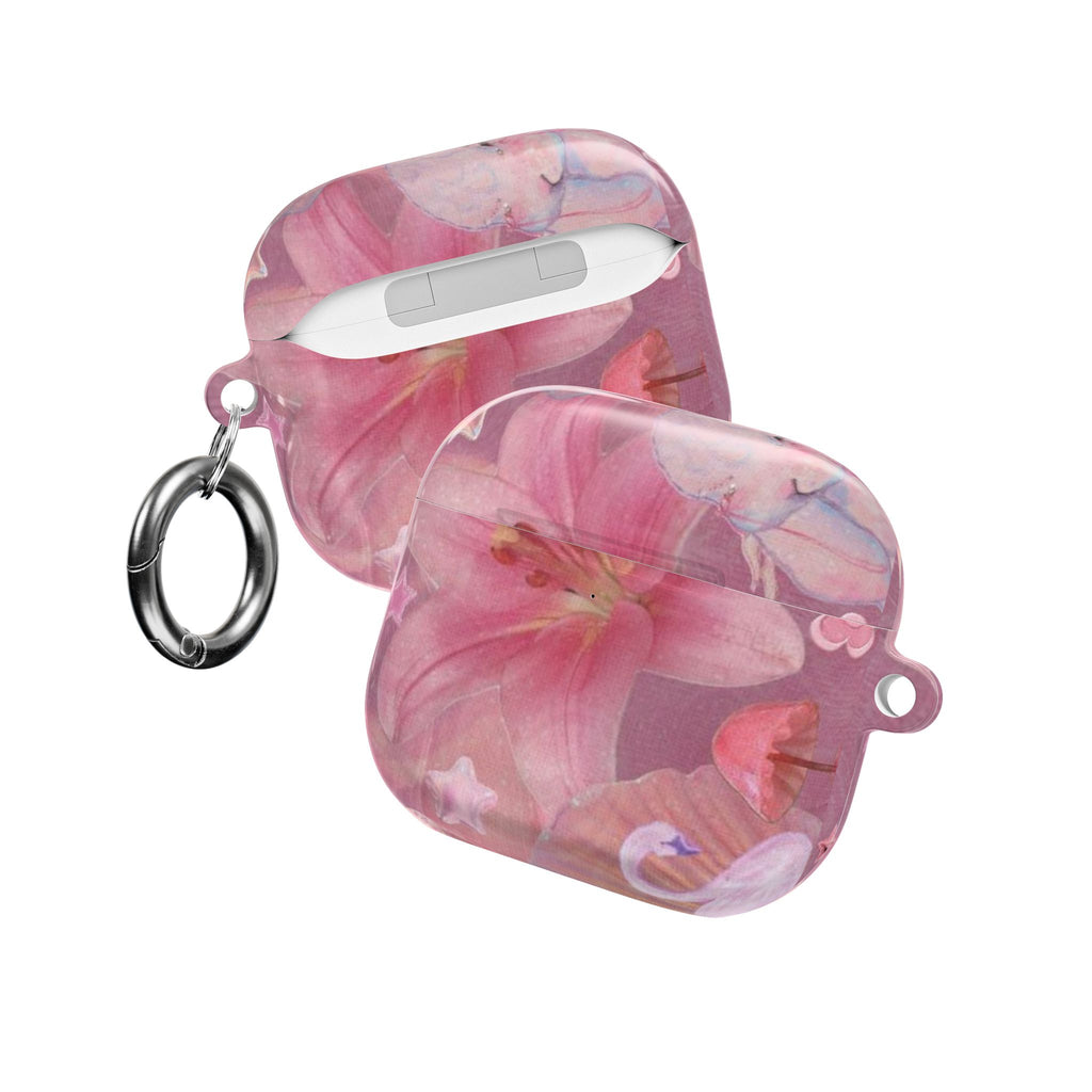 LILY WHIMSY FLOWER AIRPOD CASE
