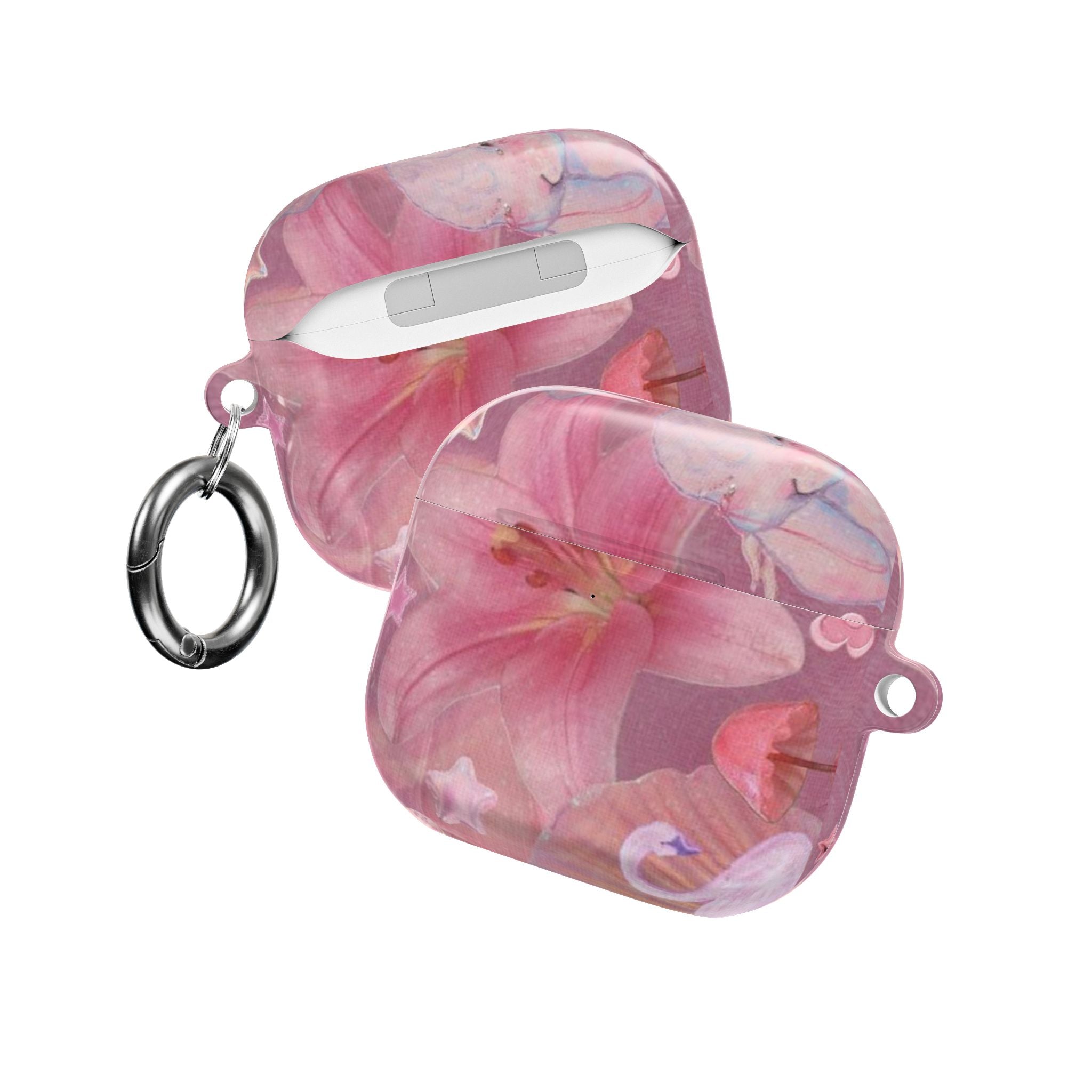 LILY WHIMSY FLOWER AIRPOD CASE