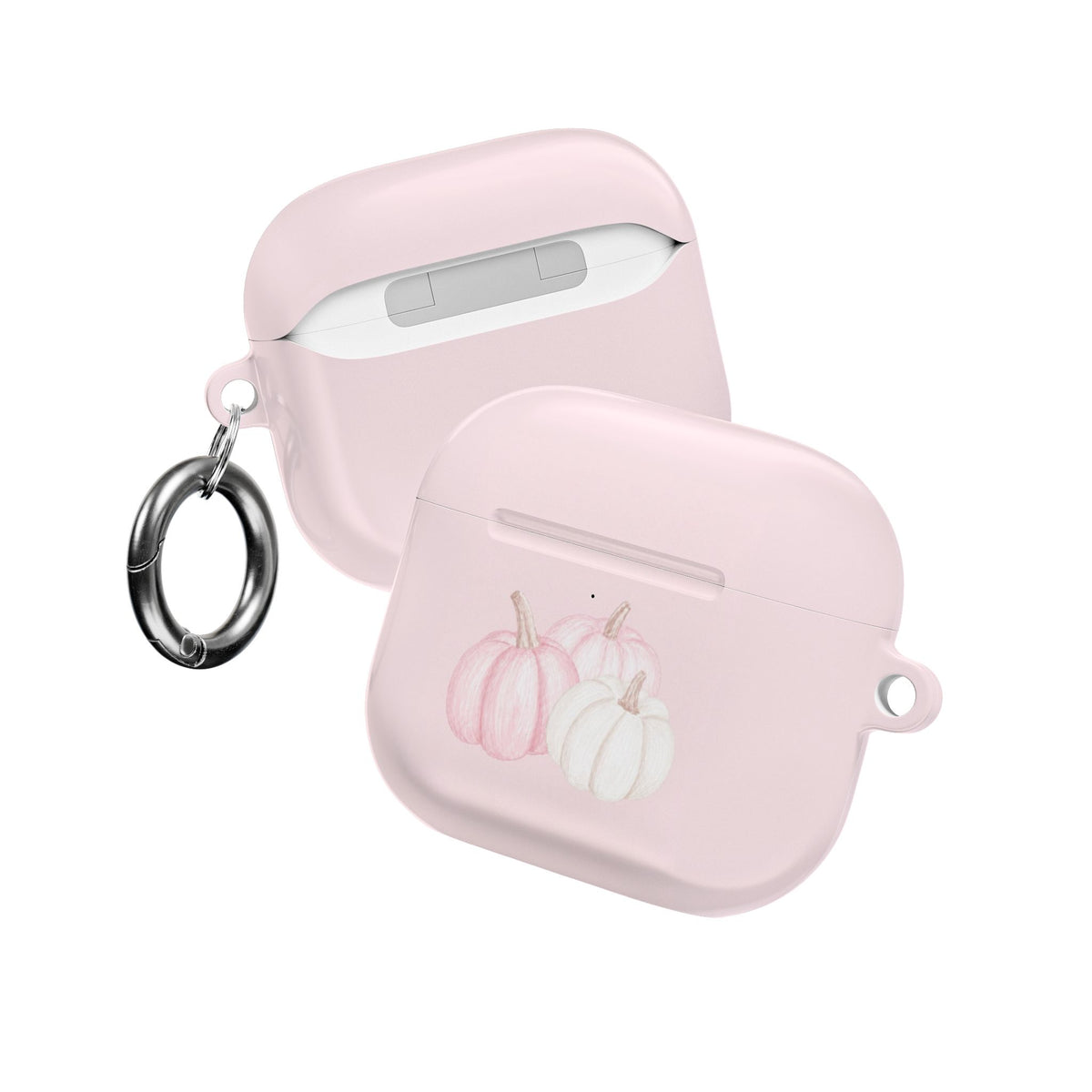 BABY PINK PUMPKINS AIRPOD CASE