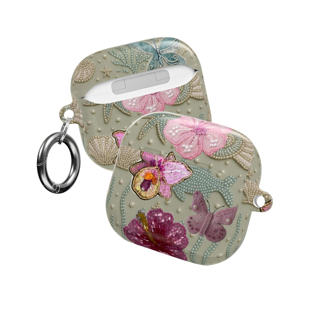 SAGE PRISM FLORAL AIRPOD CASE