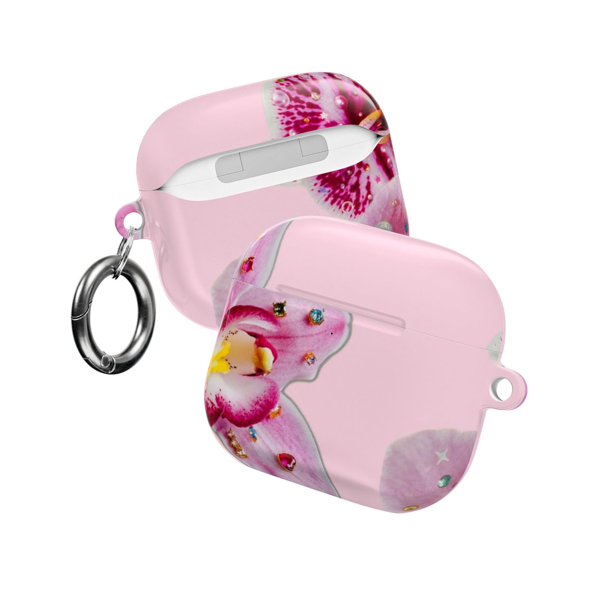 PINK FLEUR BIJOU AIRPOD CASE