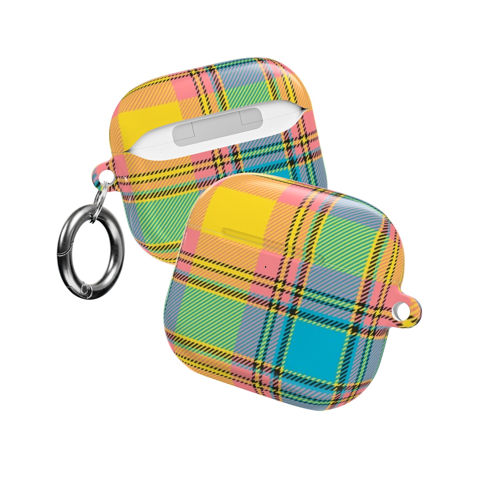KENSINGTON PLAID STRIPES AIRPOD CASE
