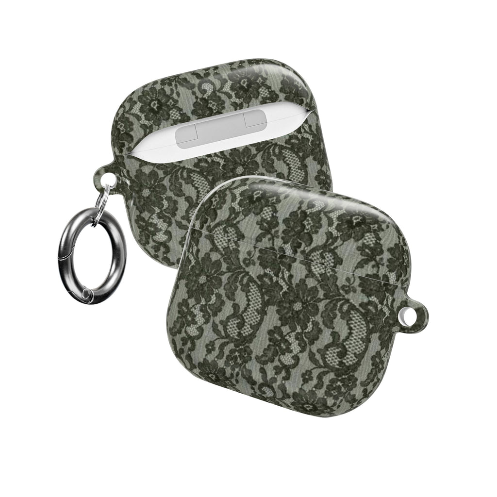 FORREST GREEN LACE AIRPOD CASE