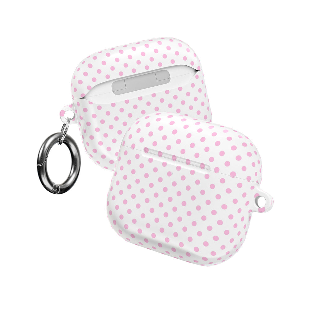 DOLLY PINK POLKA DOTS AIRPOD CASE