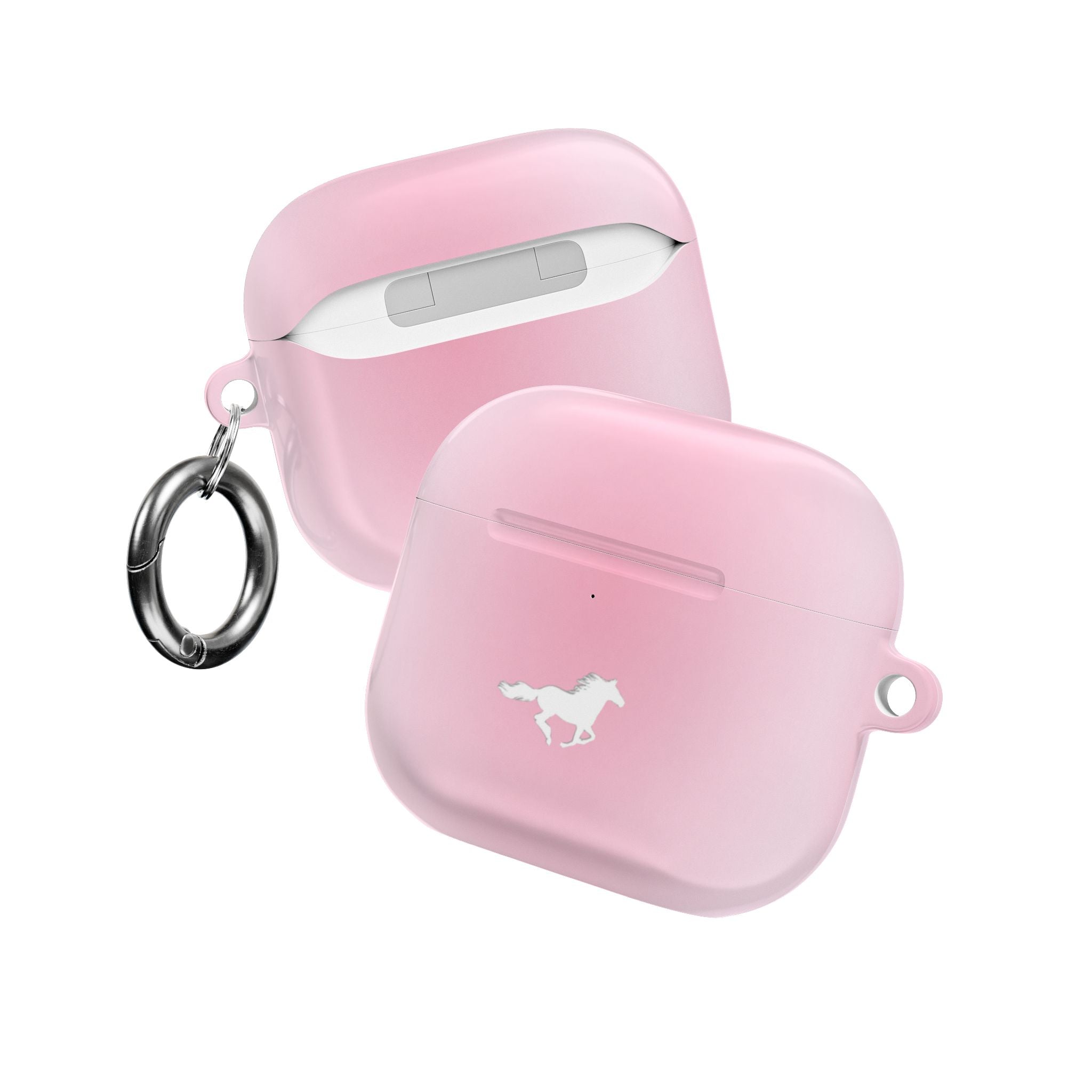PINK AURA WESTERN HORSE AIRPOD CASE