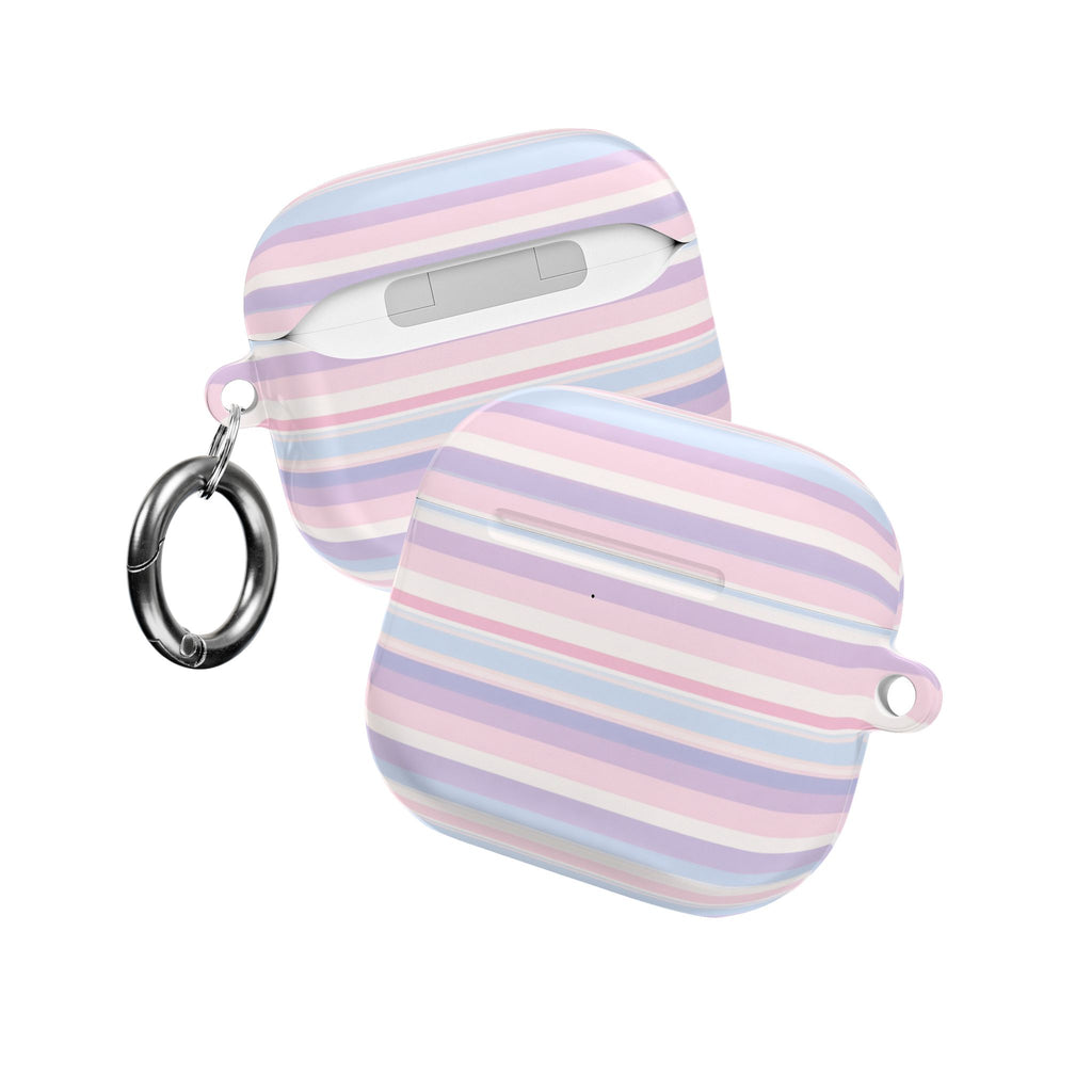 MILKSHAKE PINK STRIPES AIRPOD CASE