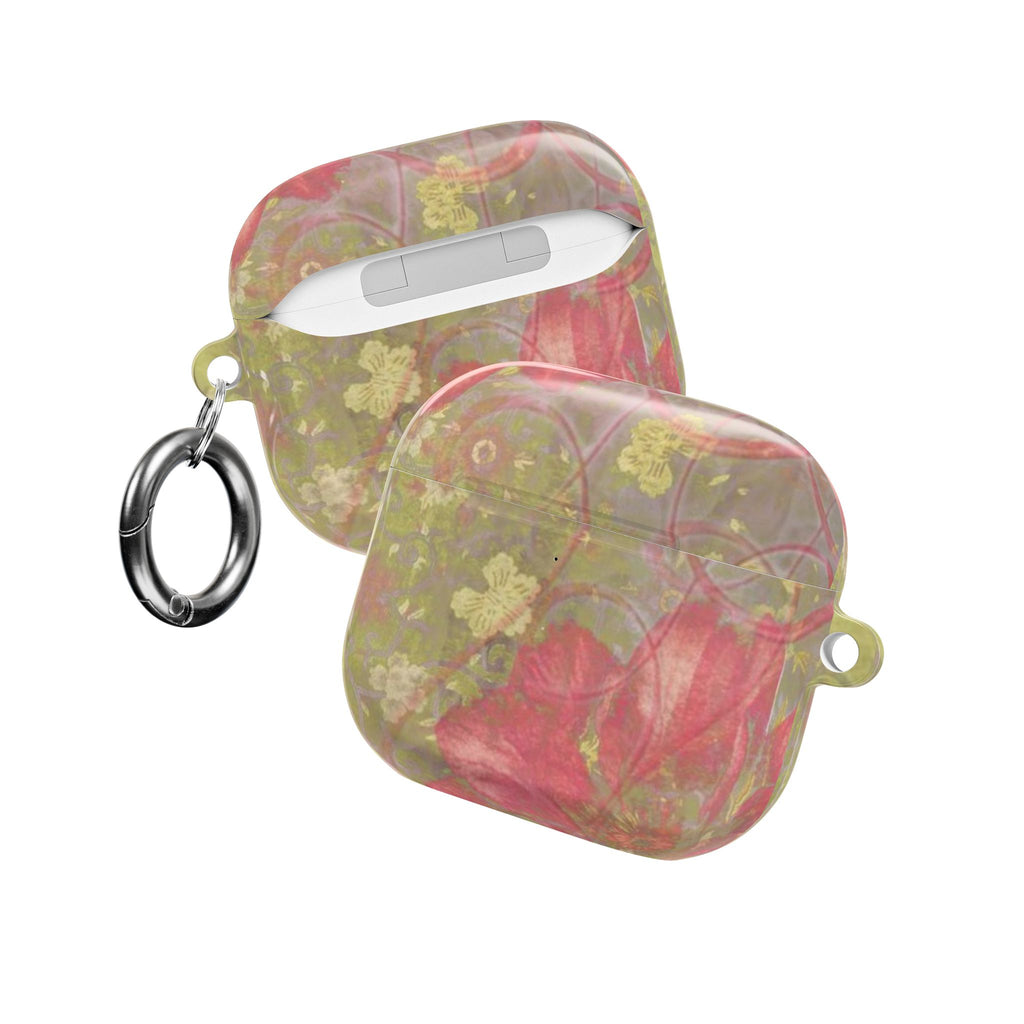VINTAGE WATER LILY AIRPOD CASE