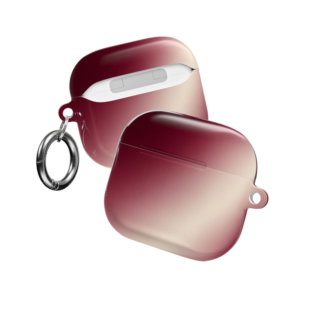 BURGUNDY SUNBEAM AIRPOD CASE