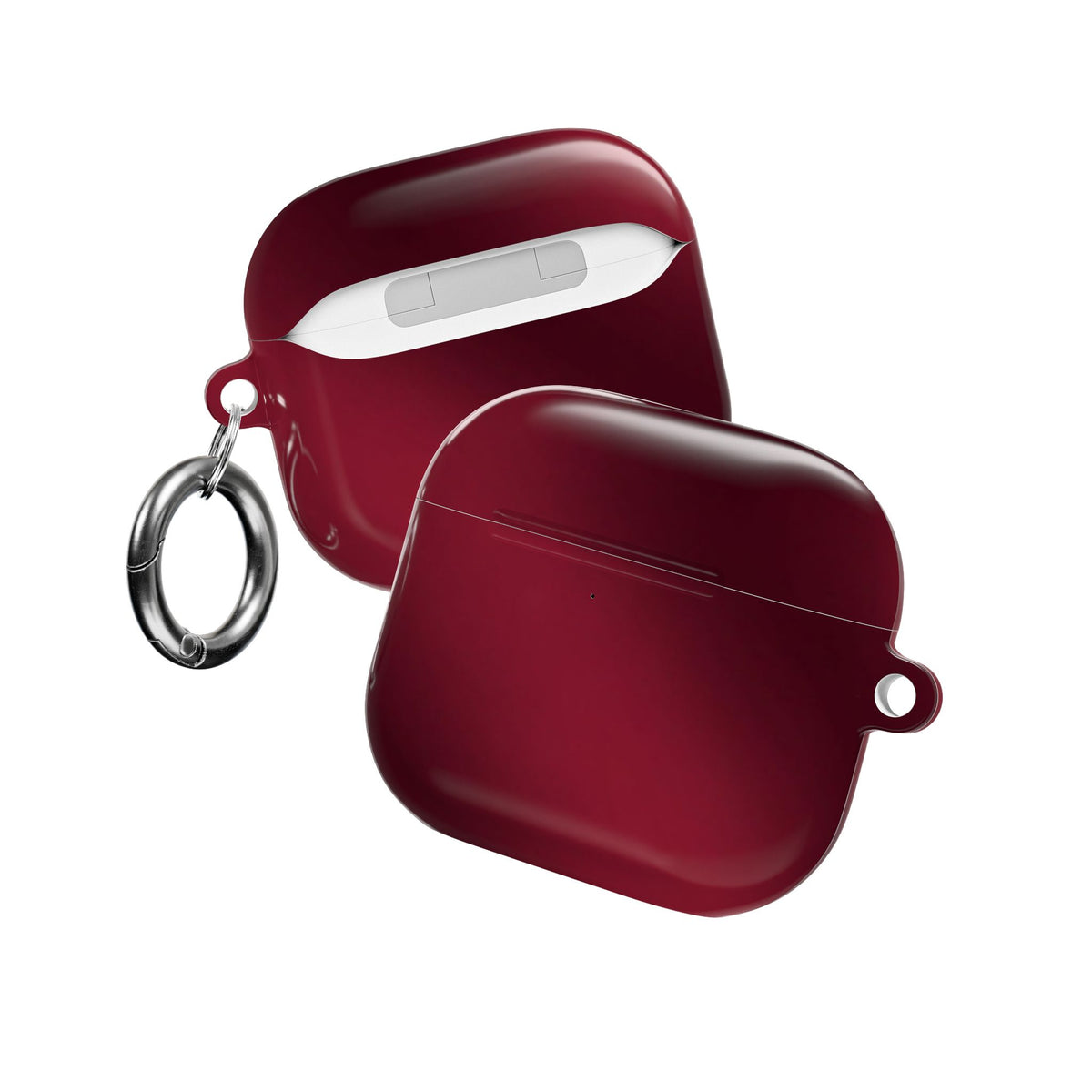 BURGUNDY CHERRY SHINE AIRPOD CASE