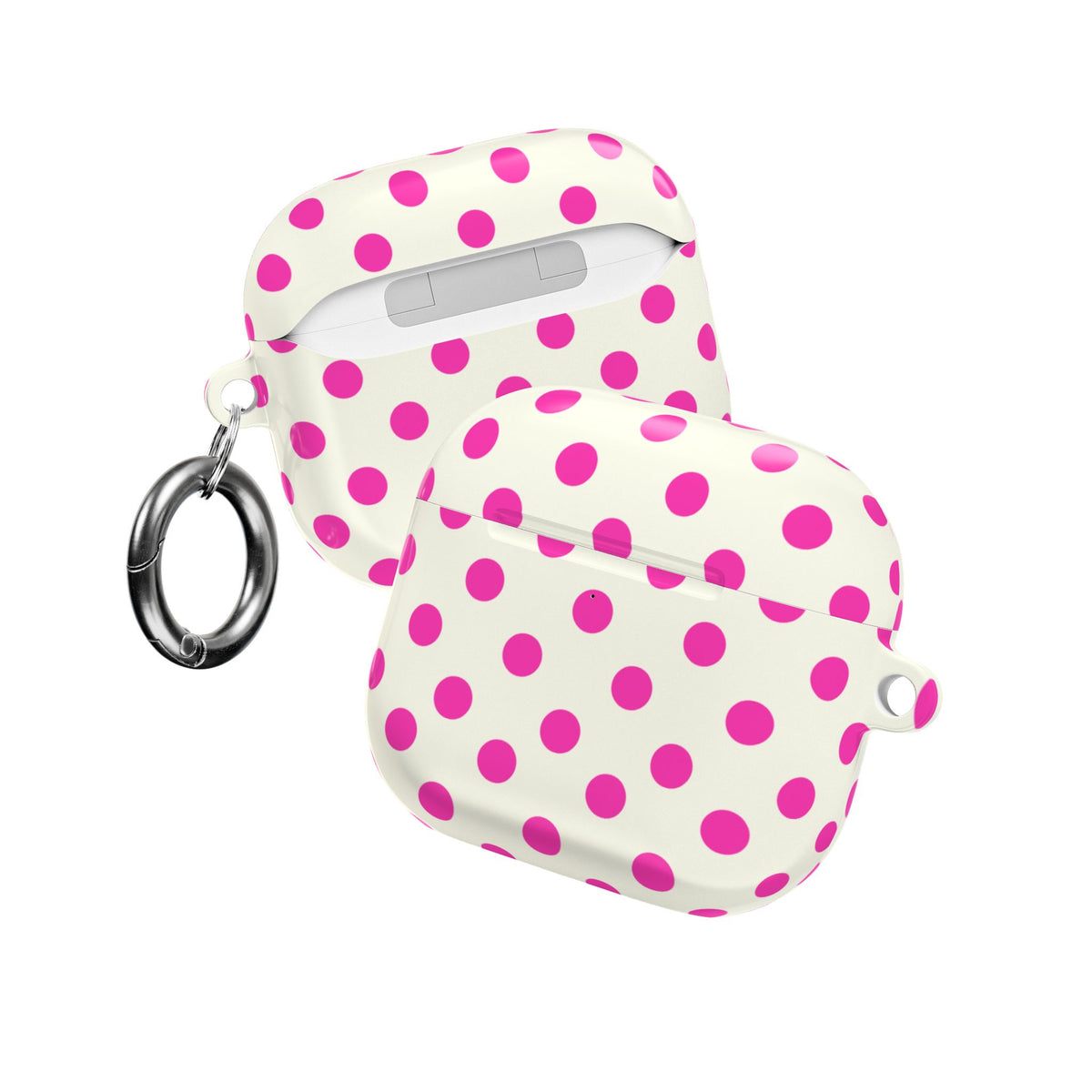 LYCHEE CREAM POLKA DOTS AIRPOD CASE