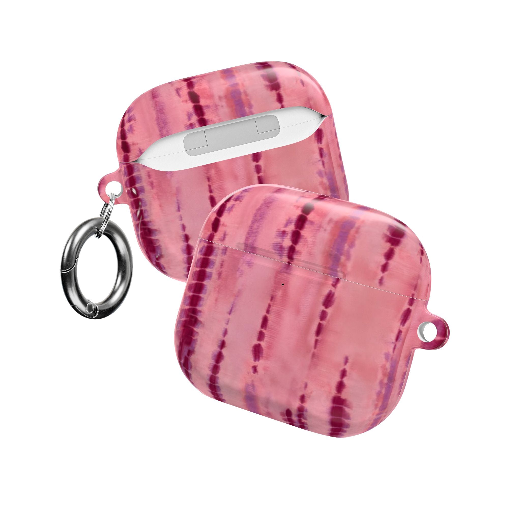 PLUM TIE-DYE AIRPOD CASE