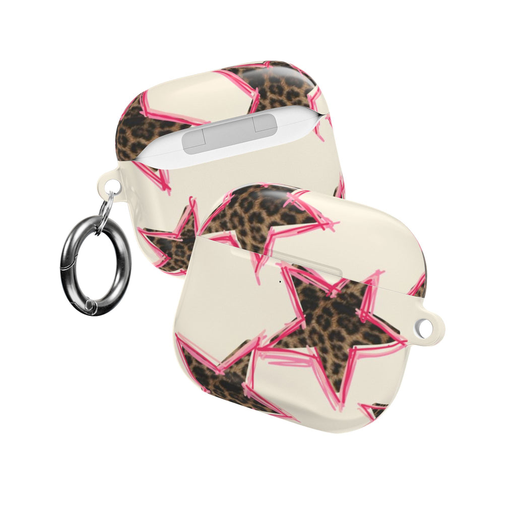 LEOPARD STARS AIRPOD CASE