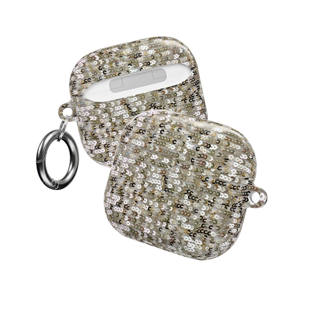 GOLD SEQUINS AIRPOD CASE