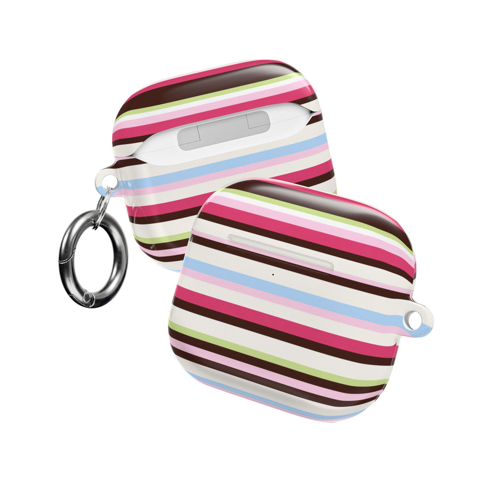 SUGAR & SPICE STRIPES AIRPOD CASE