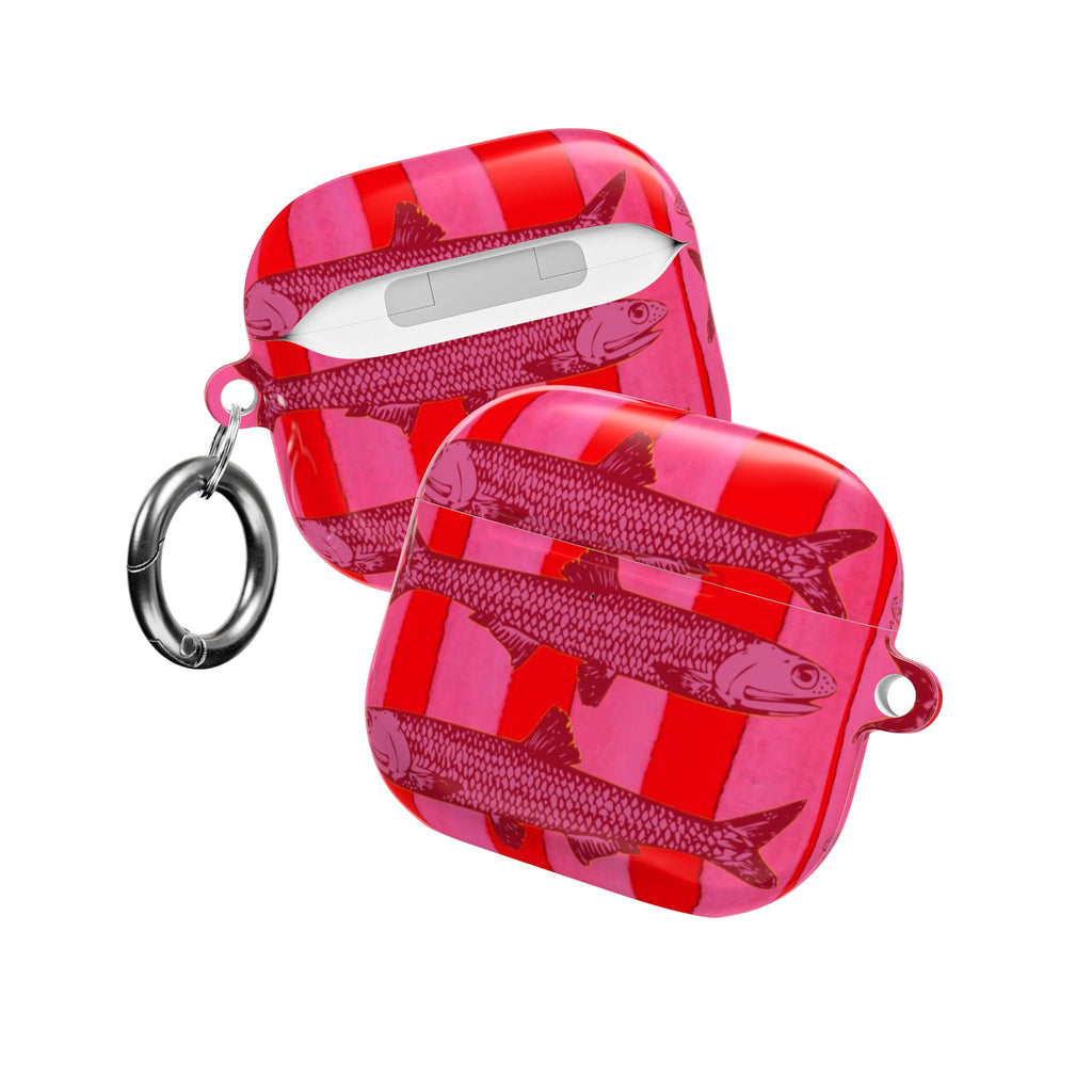 RED TROUT AIRPOD CASE