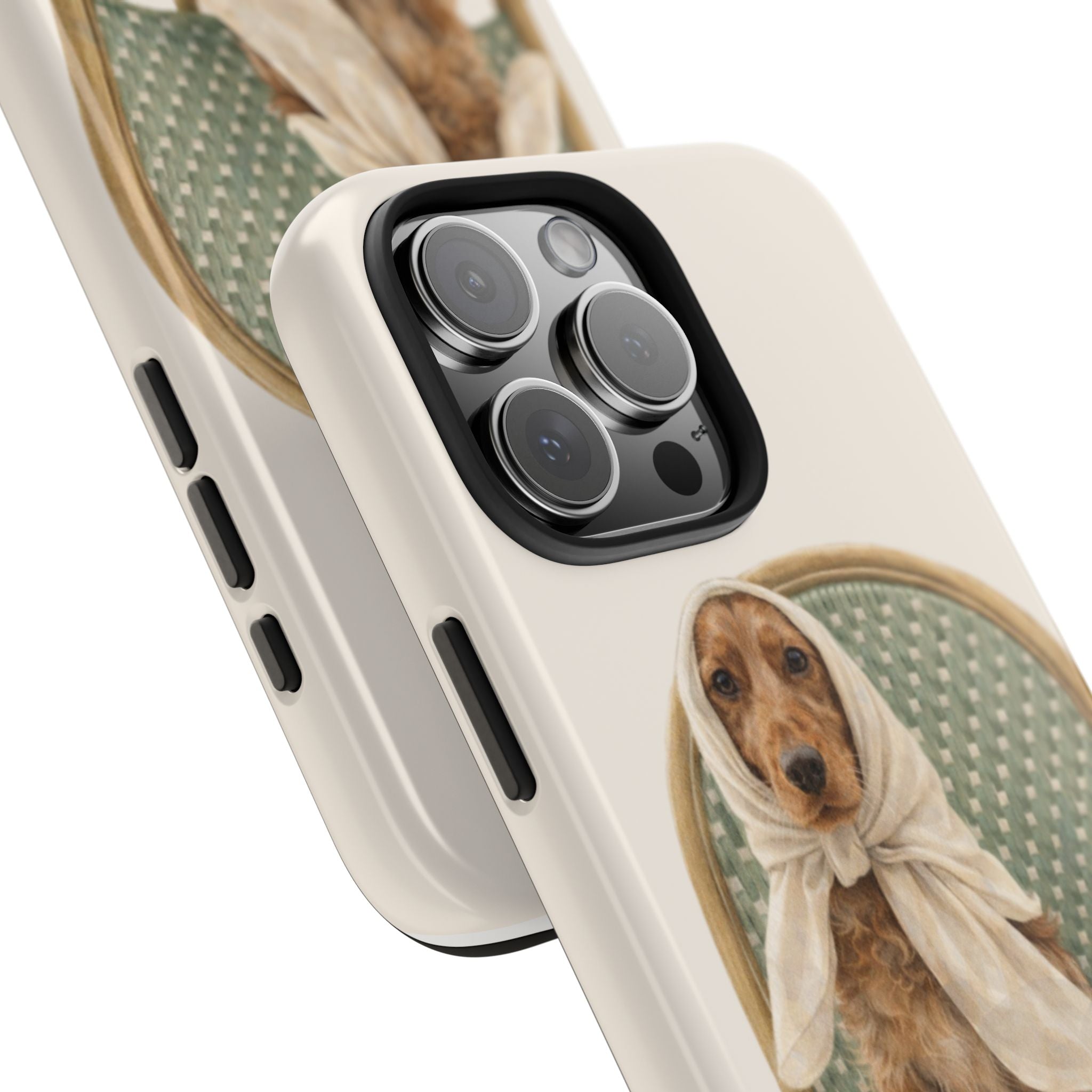 VINTAGE COFFEE IN PARIS FRENCH DOG PHONE CASE