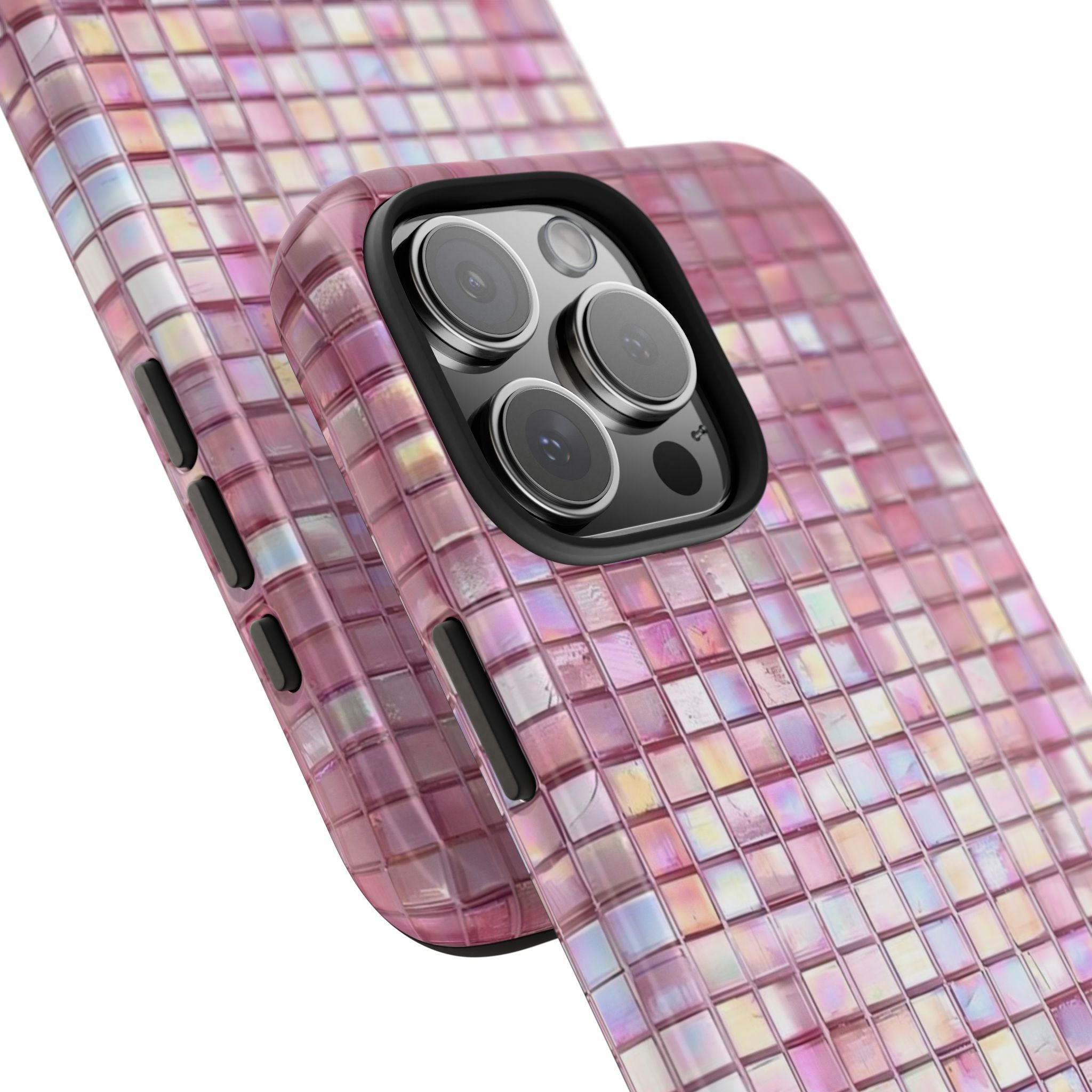 PINK MOSAIC PHONE CASE