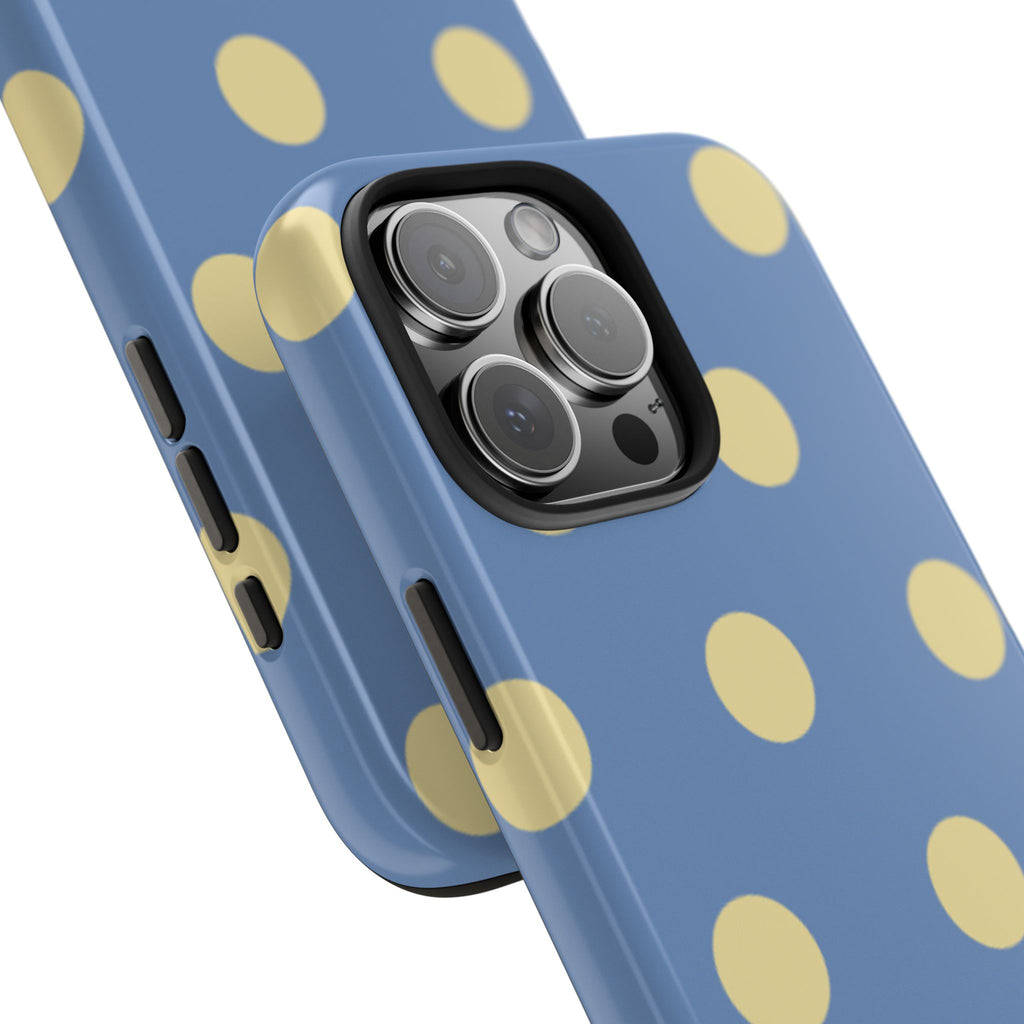 BLUEBERRY BUTTER XL POKLA DOTS PHONE CASE
