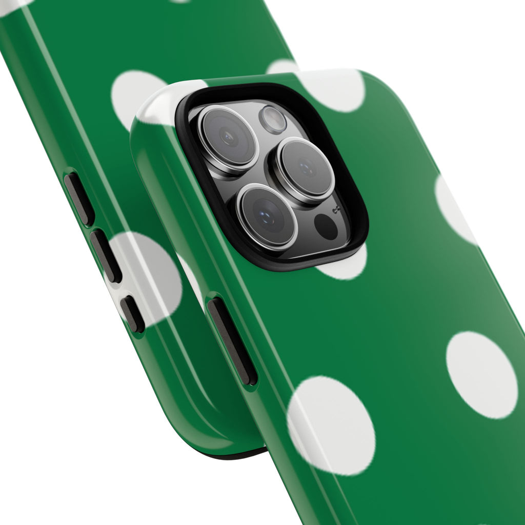 CELERY POLKA DOTS PHONE CASE