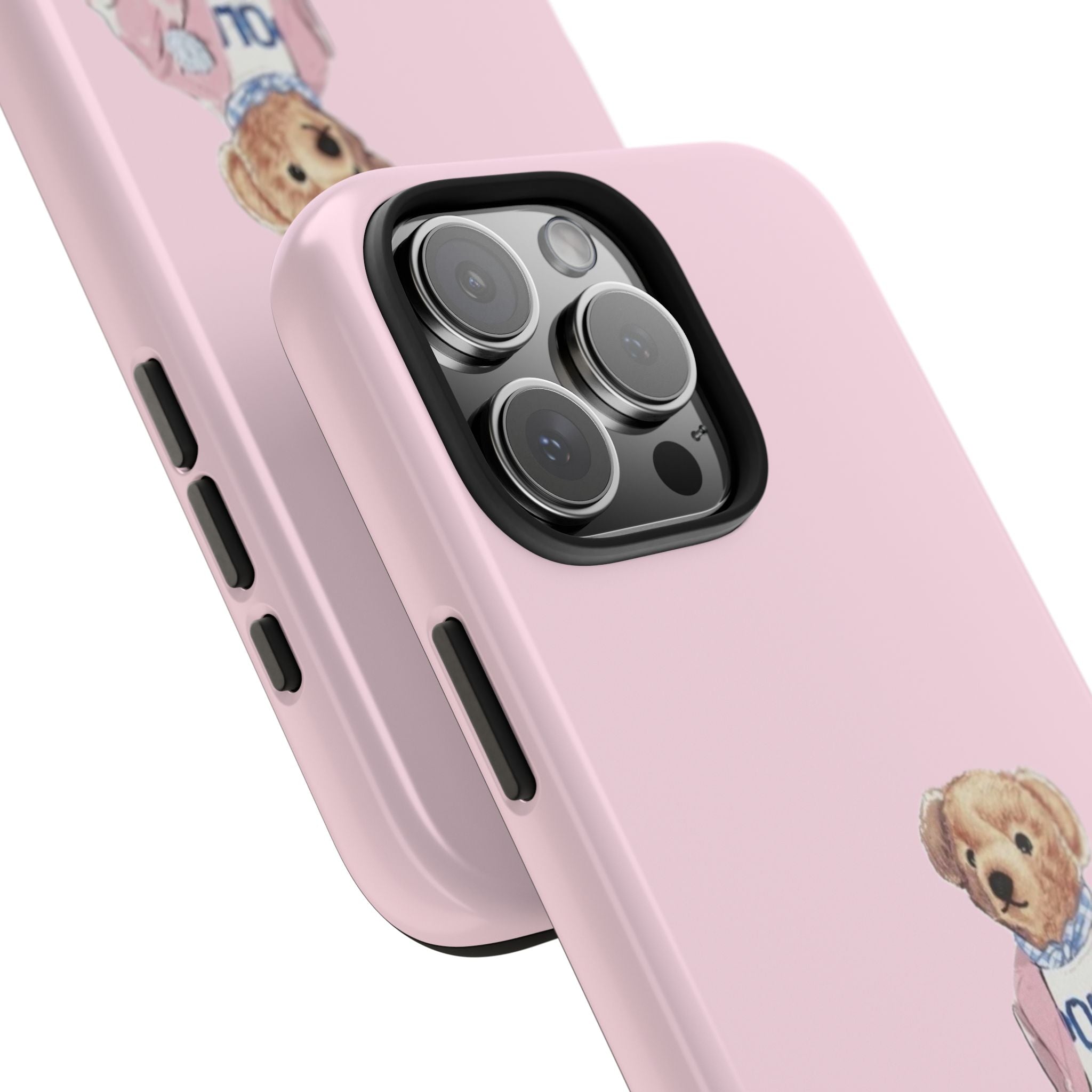 PINK GIRL RL TEDDY BEAR POLO PHONE CASE