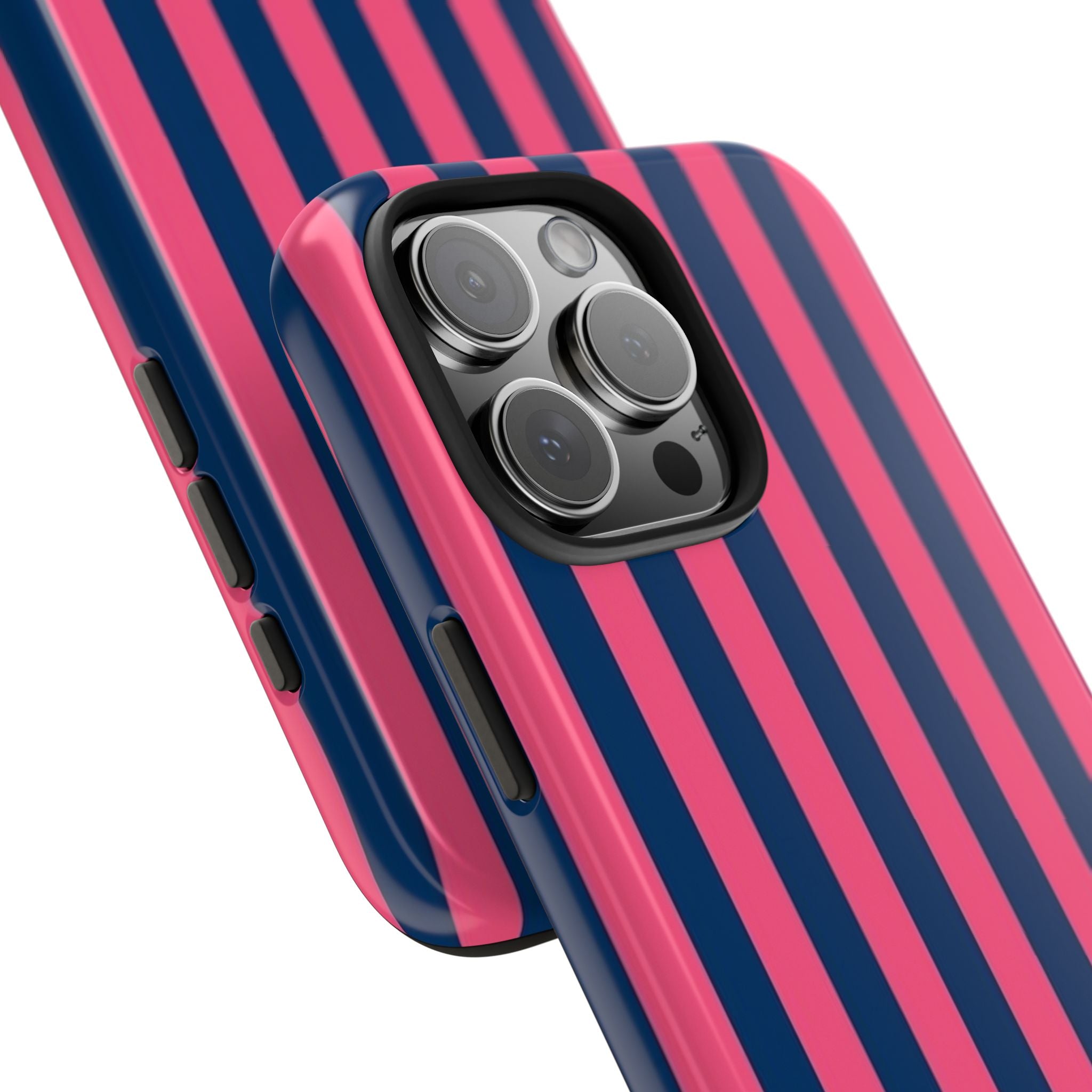 SUMMER BERRIES STRIPES PHONE CASE