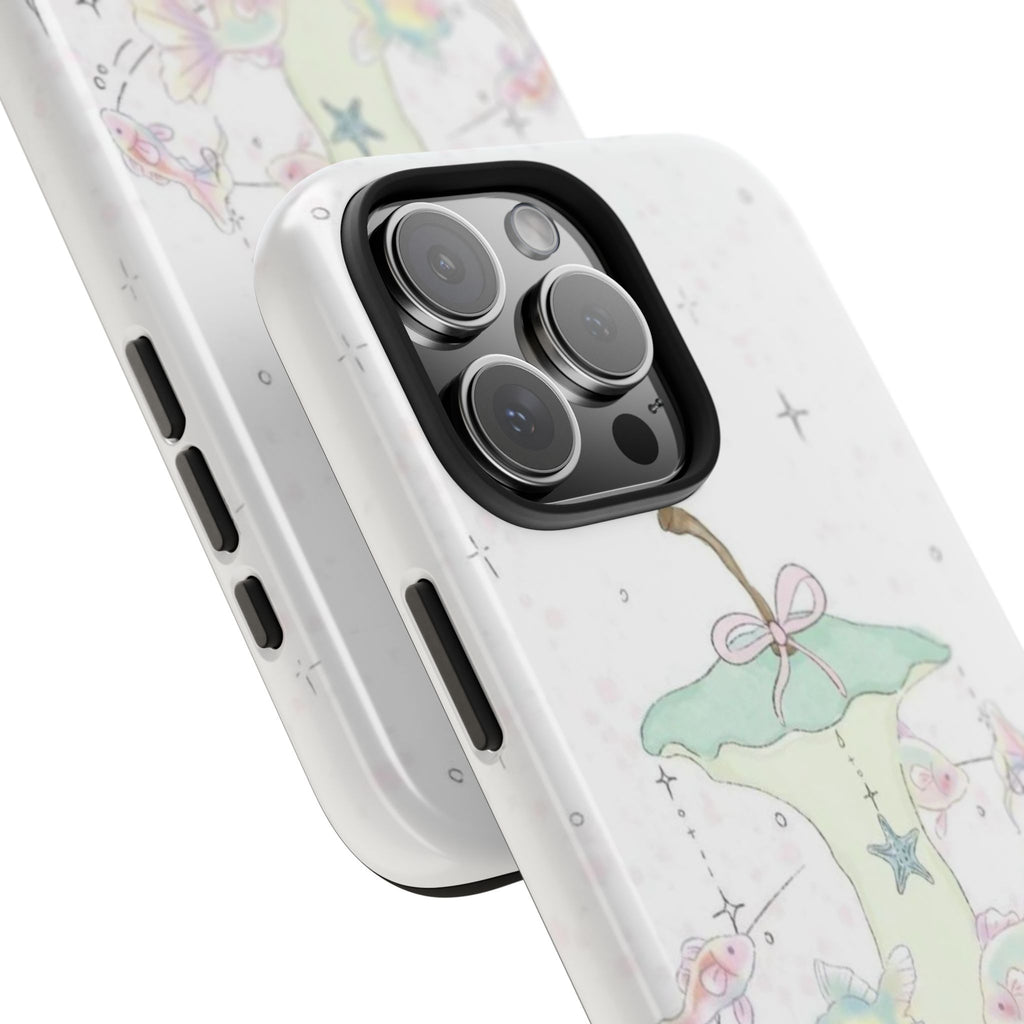 WHIMSY BUTTERFLY APPLE BITE PHONE CASE