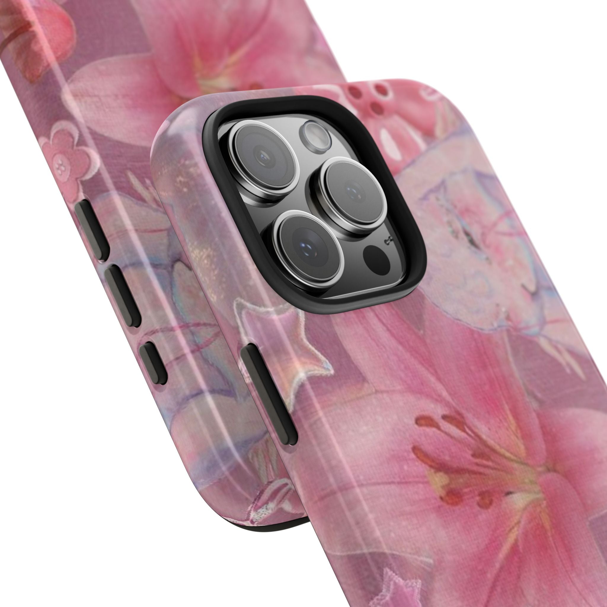 LILY WHIMSY FLOWER PHONE CASE