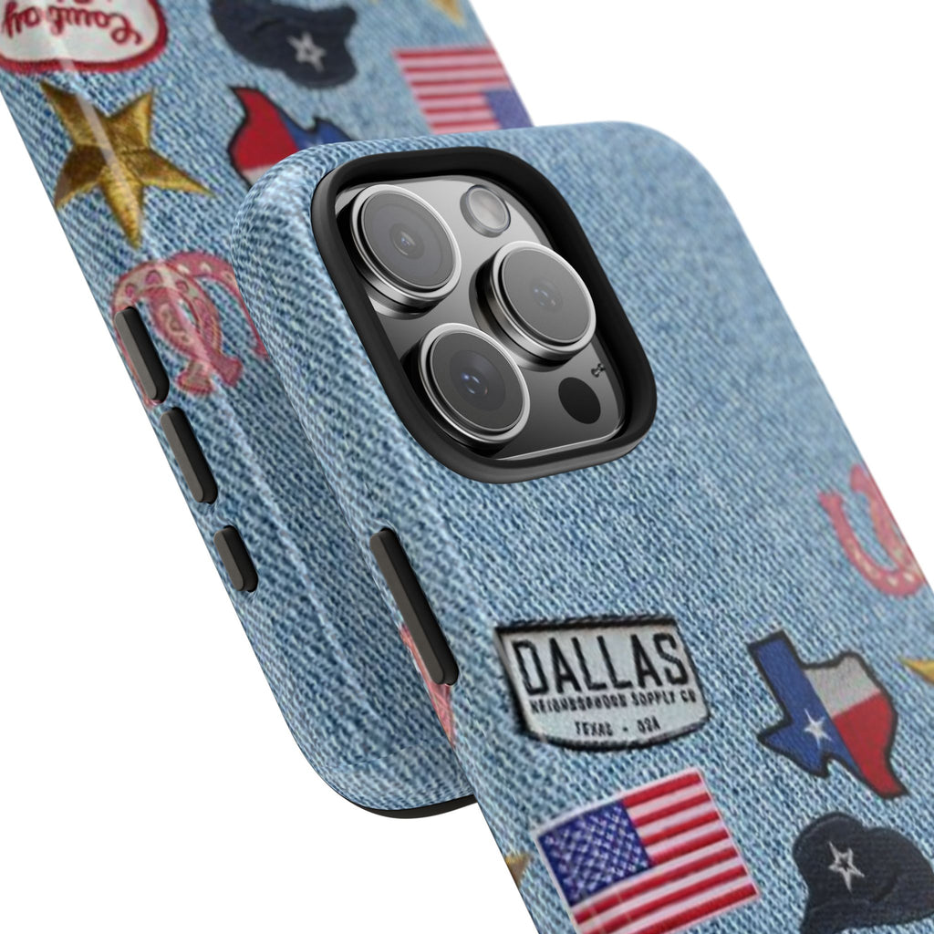 DENIM AMERICANA DIBS ON THE COWBOY USA PHONE CASE