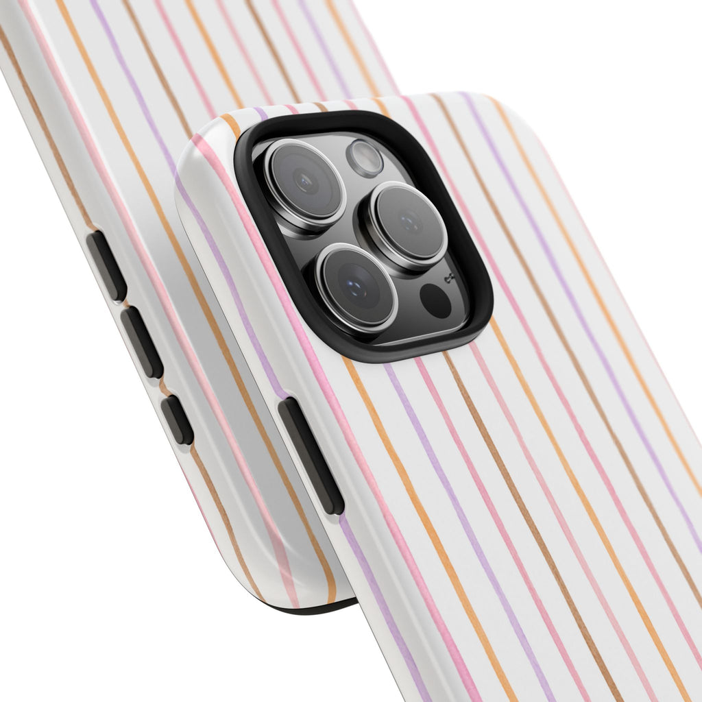 MINIMALIST HALLOWEEN STRIPES PHONE CASE