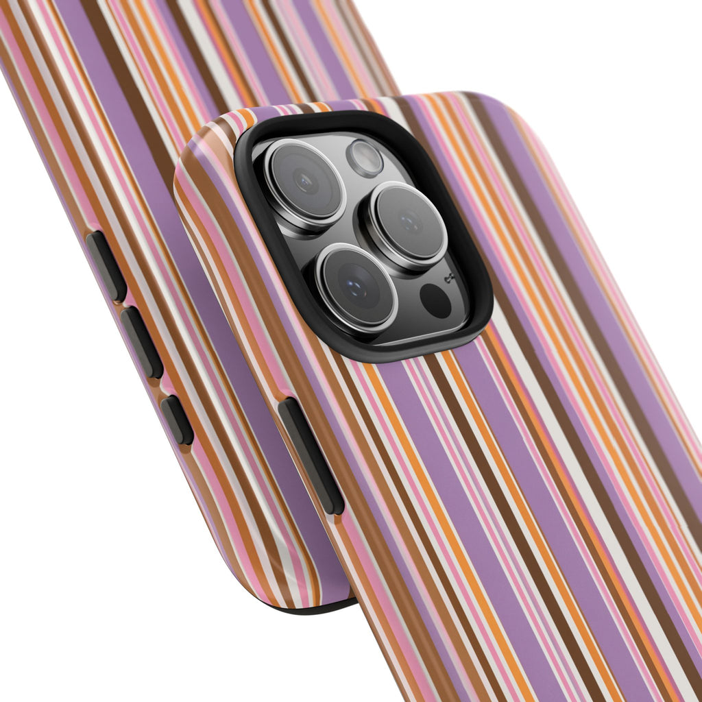 FALL HALLOWEEN STRIPES PHONE CASE