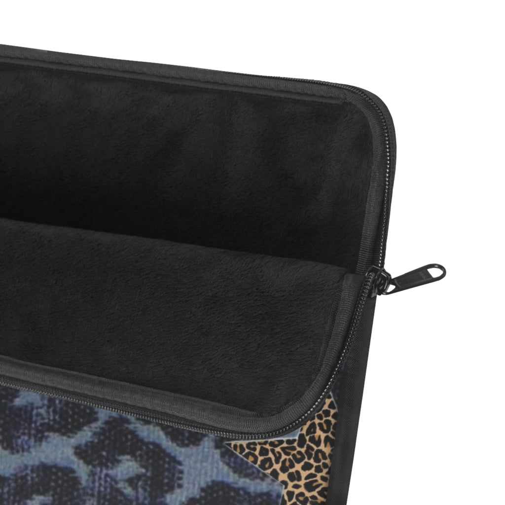 BLUE LEOPARD STARS KINDLE IPAD & LAPTOP SLEEVE