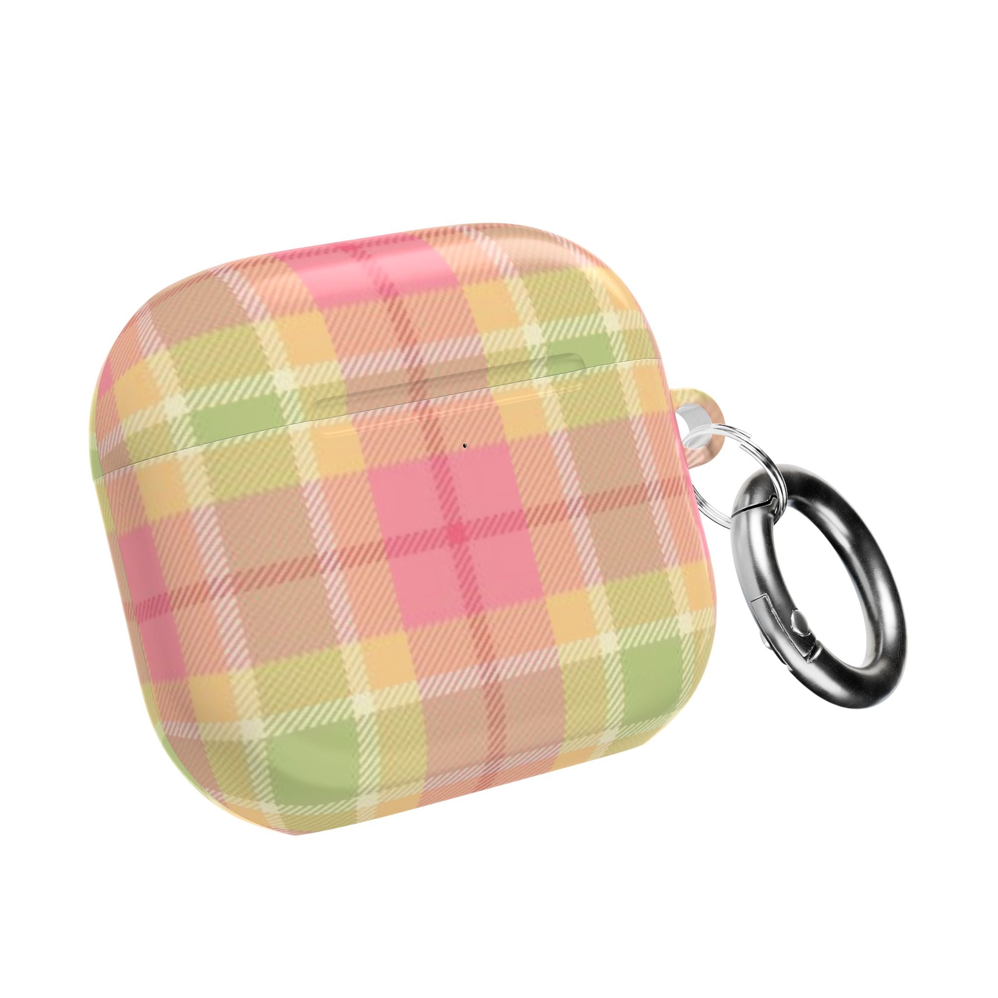 GUAVA PLAID AIRPOD CASE