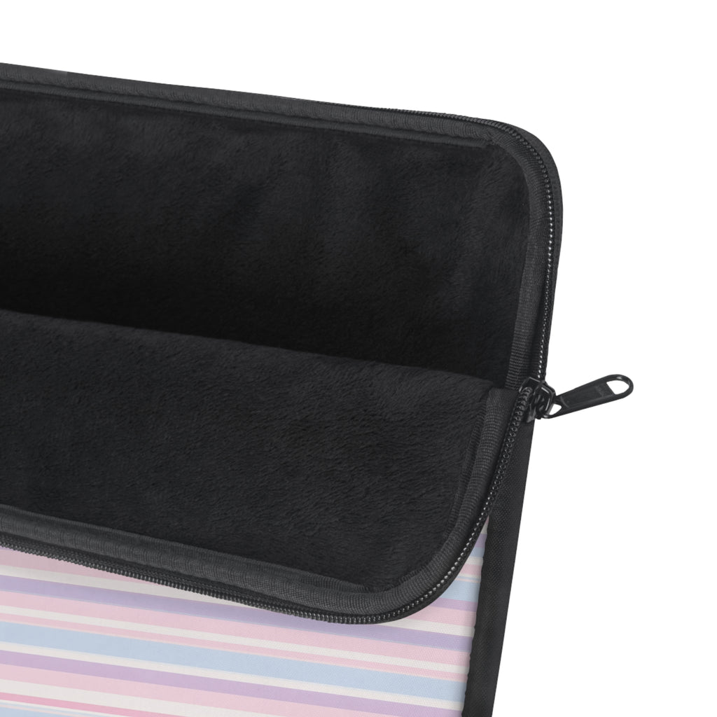 MILKSHAKE PINK STRIPES KINDLE IPAD & LAPTOP SLEEVE