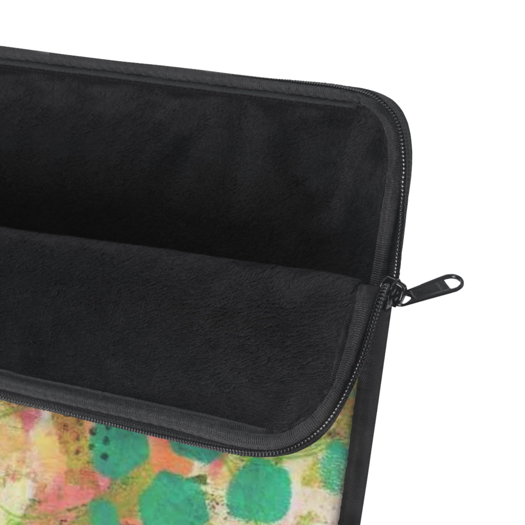 WHIMSY TEAL DOTS KINDLE IPAD & LAPTOP SLEEVE