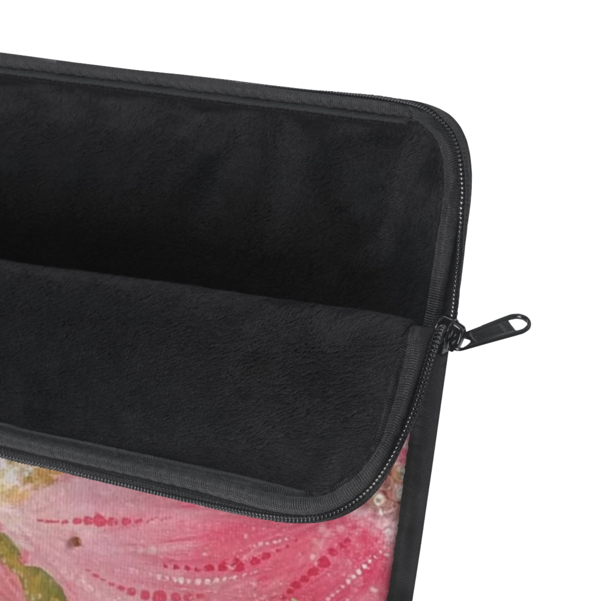 PINK WHIMSY GARDEN FLORAL KINDLE IPAD & LAPTOP SLEEVE