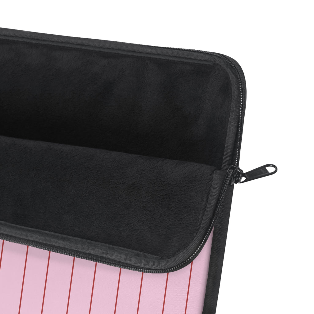 PINK RED STRIPES KINDLE IPAD & LAPTOP SLEEVE