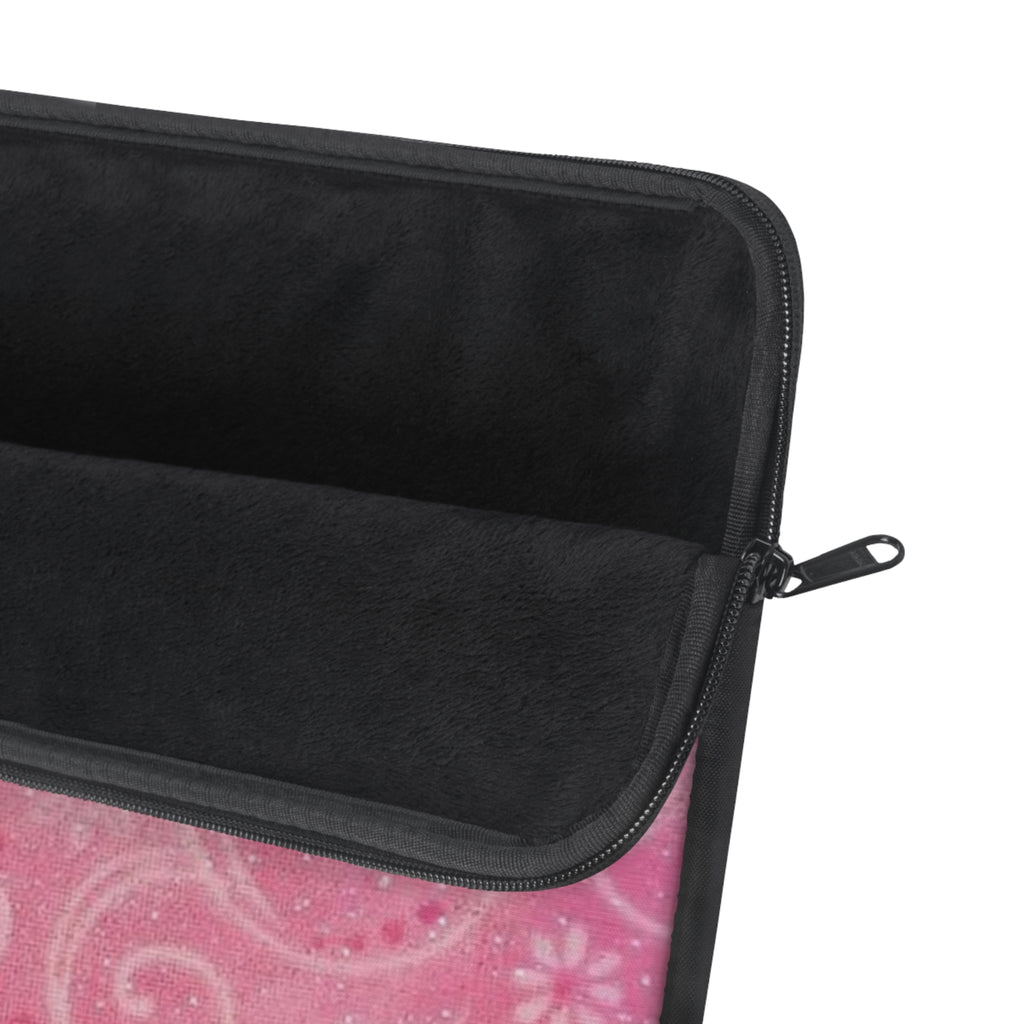 PINK WHIMSY GLOW PARK AVENUE PUPPY KINDLE IPAD & LAPTOP SLEEVE