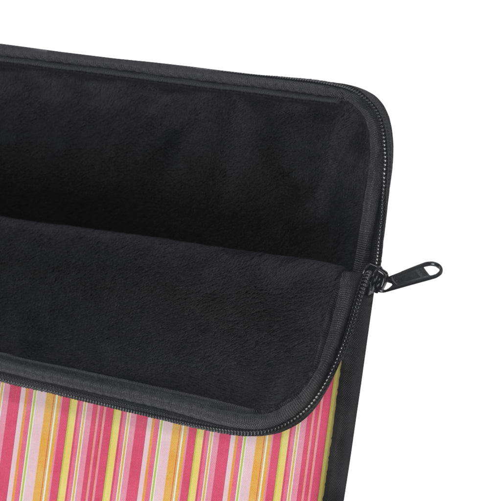 GRAPEFRUIT STRIPES KINDLE IPAD & LAPTOP SLEEVE