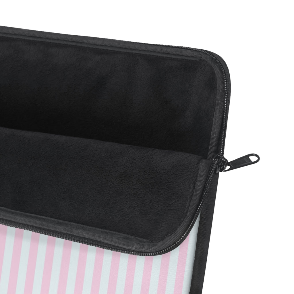 PINK CANDY SHOP STRIPED KINDLE IPAD & LAPTOP SLEEVE