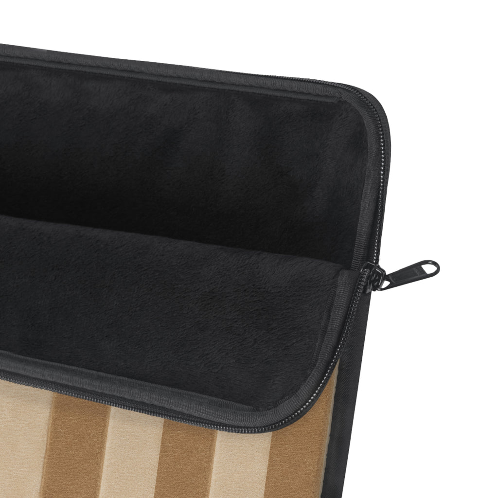 PERSONALIZED NAME CUSTOM CAMEL STRIPES KINDLE IPAD & LAPTOP SLEEVE