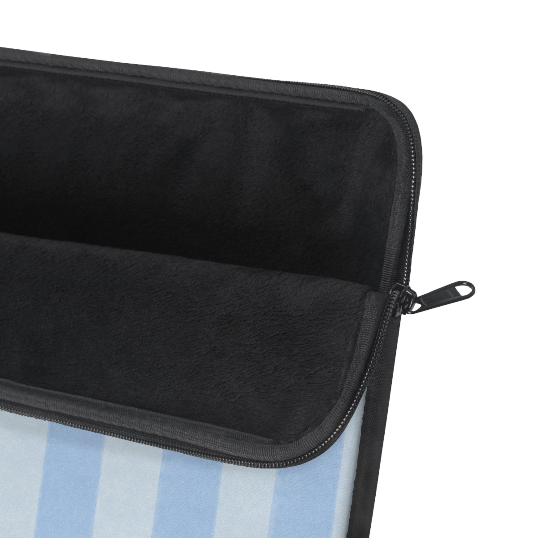 PERSONALIZED NAME CUSTOM SOFT BLUE STRIPES KINDLE IPAD & LAPTOP SLEEVE
