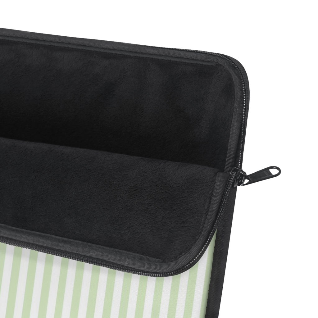 GREEN SOFT SERVE STRIPED KINDLE IPAD & LAPTOP SLEEVE