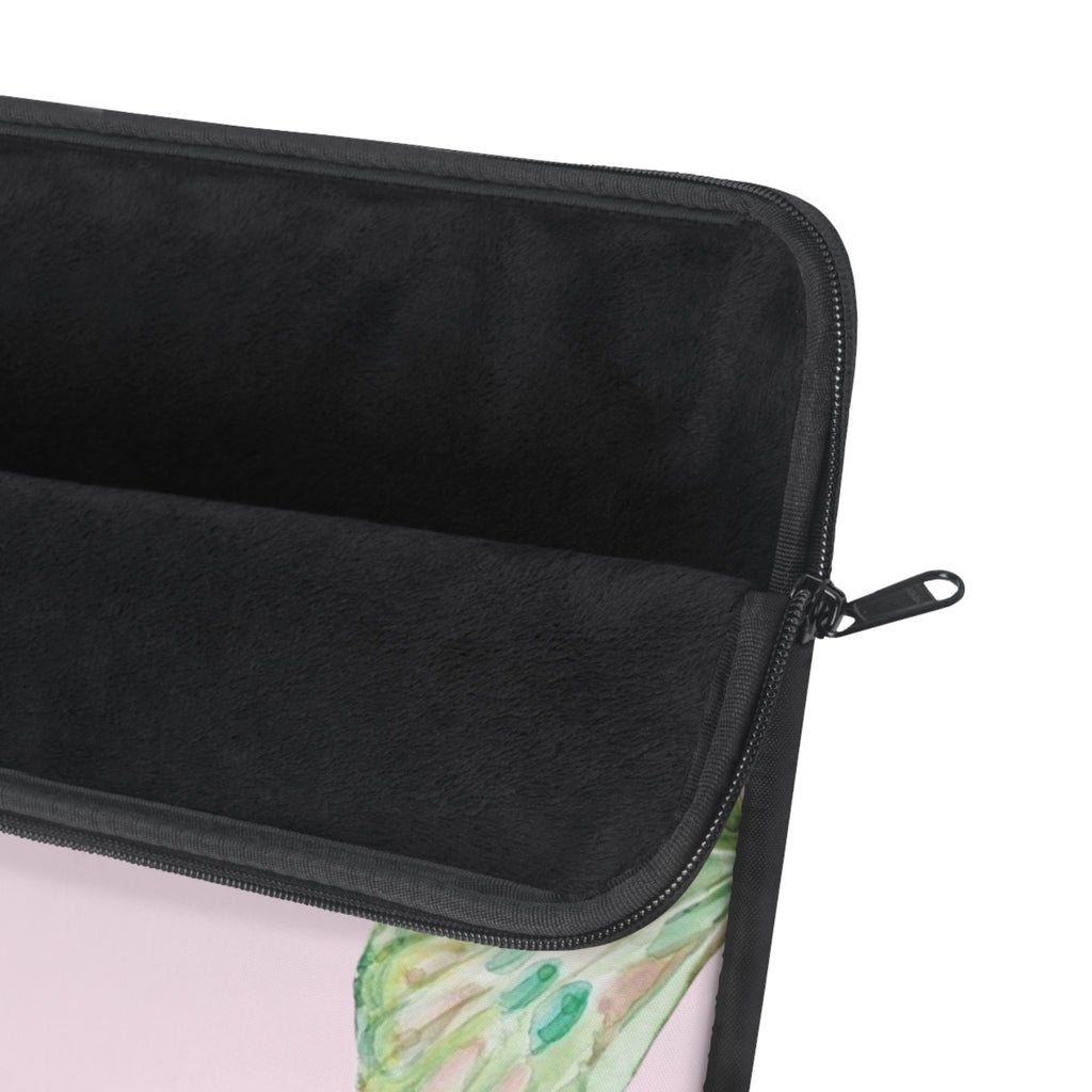 PERSONALIZED NAME CUSTOM PINK BUTTERFLY KINDLE IPAD & LAPTOP SLEEVE