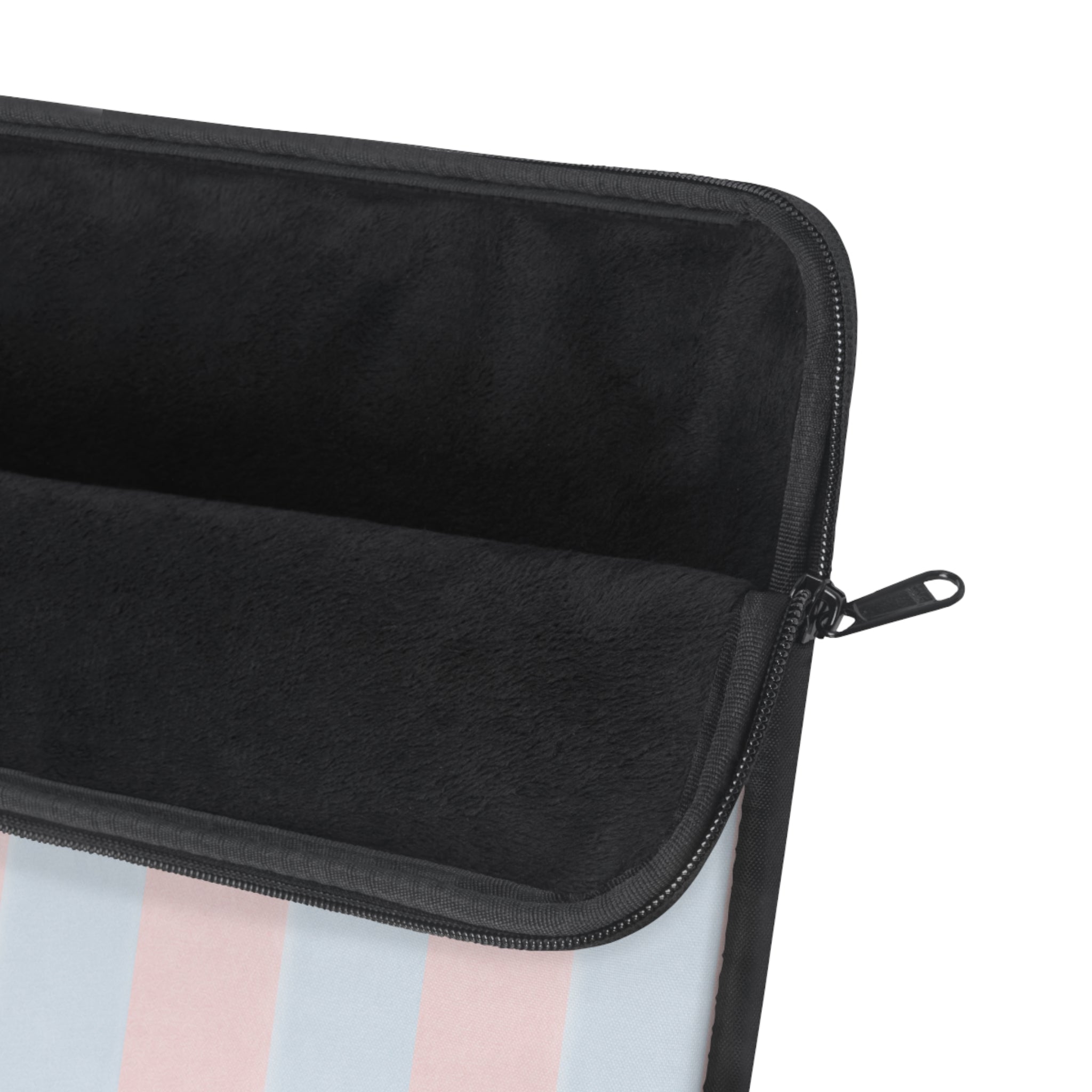 PERSONALIZED NAME CUSTOM PINK & BLUE STRIPES KINDLE IPAD & LAPTOP SLEEVE