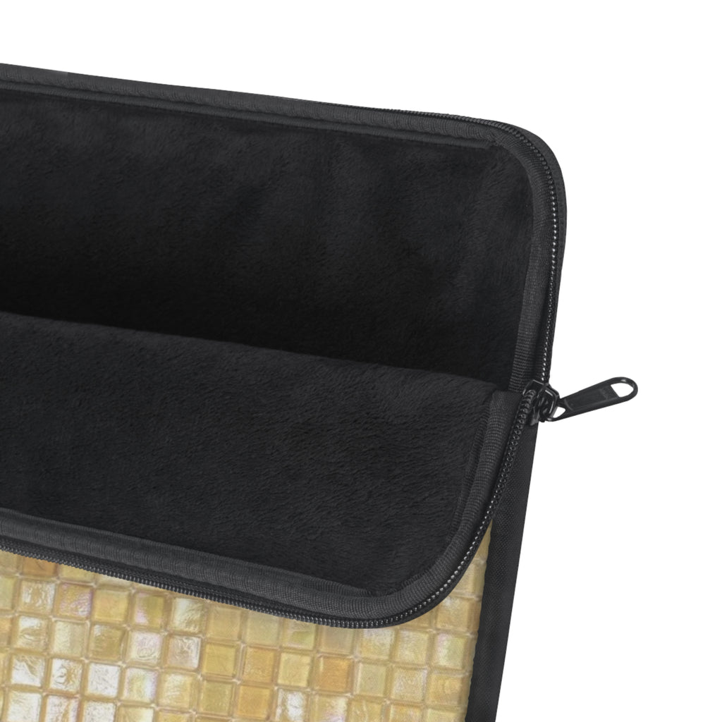 YELLOW MOSAIC FLOWER KINDLE IPAD & LAPTOP SLEEVE