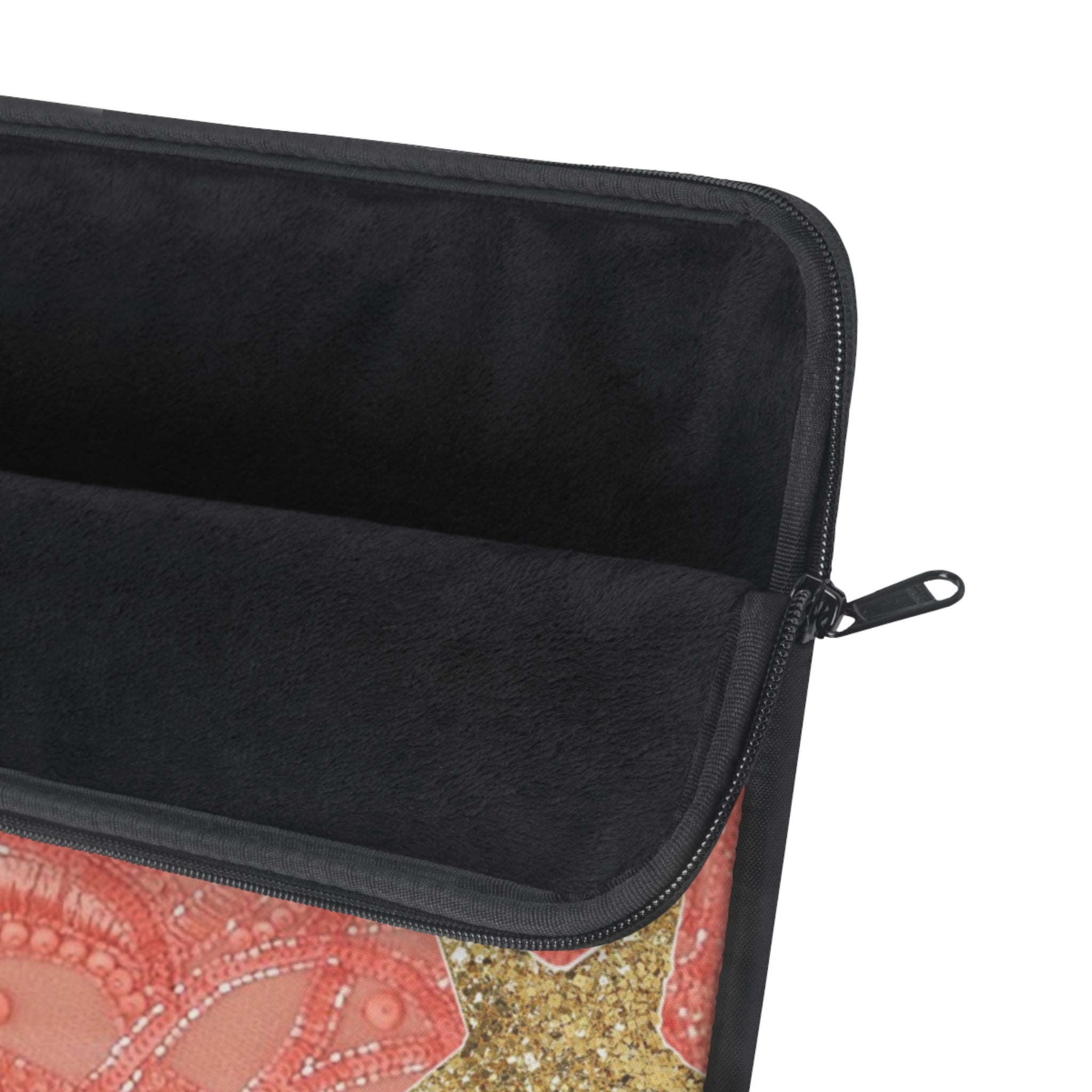 CORAL CRUSH EMBELLISHED GOLD KINDLE IPAD & LAPTOP SLEEVE