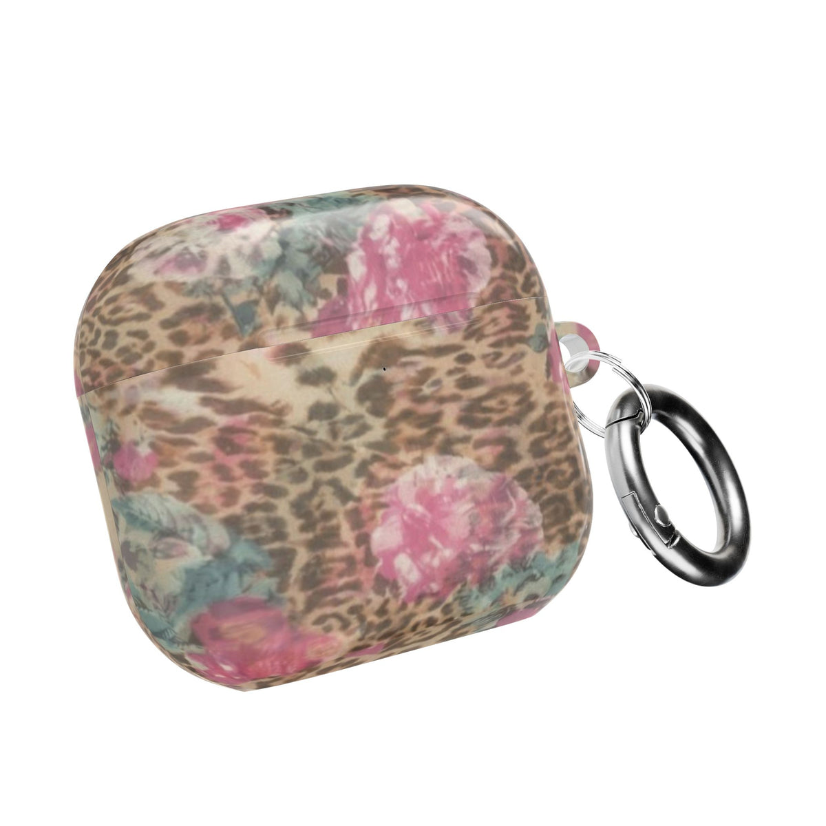 VINTAGE LEOPARD FLORAL AIRPOD CASE