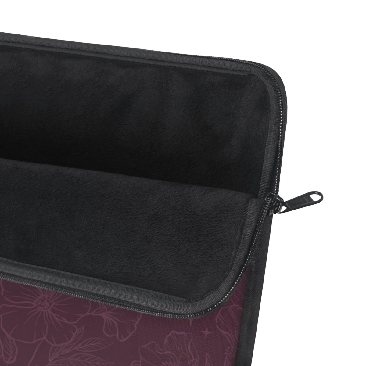 BURGUNDY AMOUR FLORAL KINDLE IPAD & LAPTOP SLEEVE